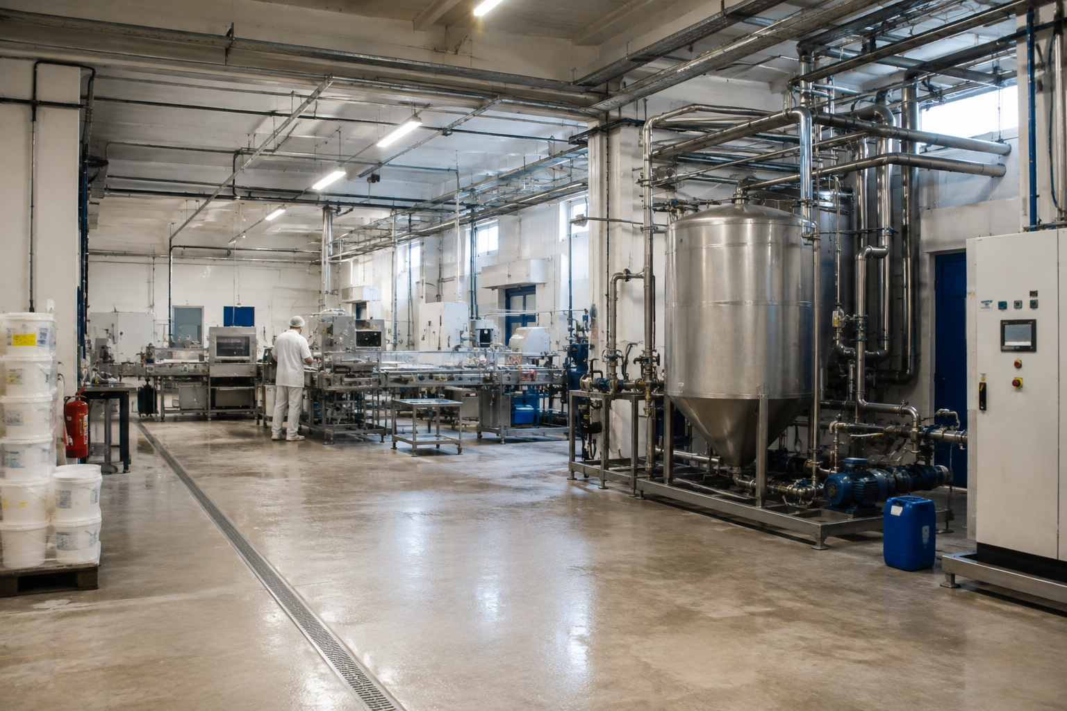 Riqualificazione impiantistica di uno stabilimento produttivo